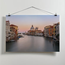 Art Prints of Canal Grande - sunset