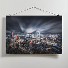 Art Prints of Strong Wind in Shanghai