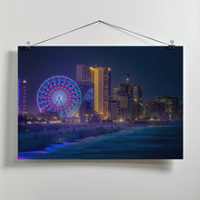 Art Prints of Summer Evening at the Beach