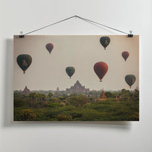 Art Prints of Balloons Over Bagan