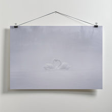 Art Prints of Love in the foggy morning