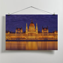 Art Prints of night in parliament