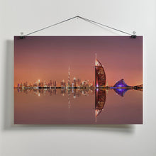 Art Prints of Night color of Dubai