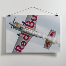 Art Prints of RedBull plane