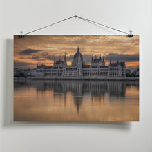 Art Prints of Sunrise in Budapest