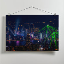 Art Prints of Victoria Harbour Light Show