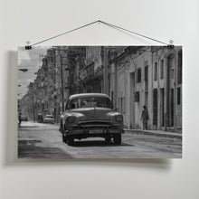 Art Prints of Havana in Black &amp; White