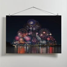 Art Prints of Boston fireworks