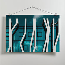 Art Prints of abstract facade