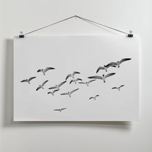 Canvas Art Print Flying Birds