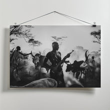 Art Prints of Mundari daily life