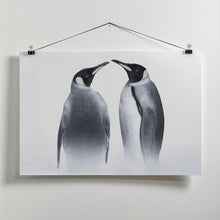 Canvas Art Print we are King penguin