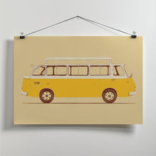 Art Prints of Yellow Van