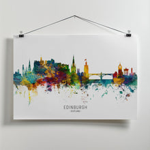 Art Prints of Edinburgh Scotland Skyline