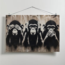 Art Prints of Three Wize Monkeys