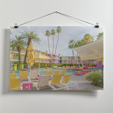 Art Prints of Poolside at the Saguaro Hotel - Palm Springs