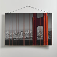 Art Prints of Golden Gate Bridge in Detail