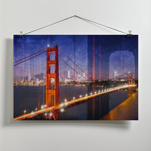 Art Prints of City Art Golden Gate Bridge Composing