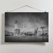 Art Prints of Old Town Square in Prague | Monochrome