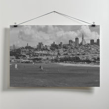 Art Prints of San Francisco Skyline | Monochrome