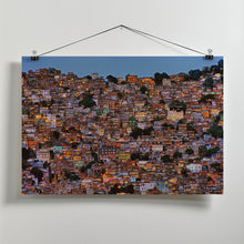 Art Prints of Nightfall in the Favela da Rocinha