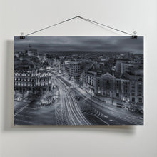 Art Prints of Madrid City Lights