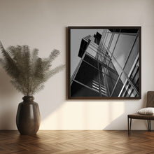 Art Prints of glass construction