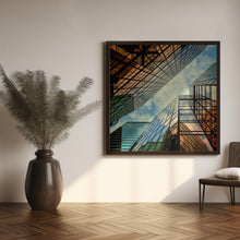 Art Prints of Colorful mirrors.