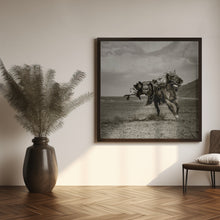 Canvas Art Print Galloping