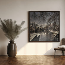 Art Prints of Bruges in Christmas dress