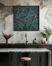 Art Prints of Deep Teal Stone