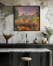 Art Prints of AMSTERDAM Idyllic impression from Singel