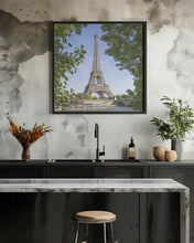 Art Prints of PARIS Eiffel Tower &amp; River Seine