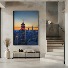 Art Prints of Blue Manhattan