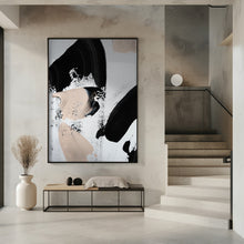 Art Prints of Black and Nude No 2