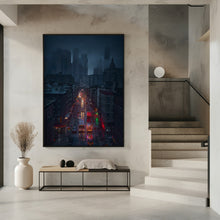 Art Prints of Raining China Town