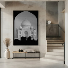 Art Prints of First sight of the Taj Mahal