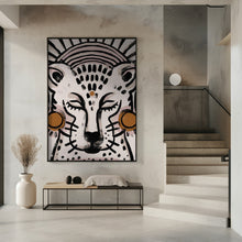 Canvas Art Print Tiger (Light Version)