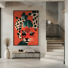 Canvas Art Print Hiding Leo