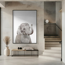 Canvas Art Print Baby Elephant