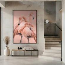 Canvas Art Print Flamingos nr. 1