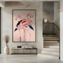 Canvas Art Print Flamingos nr. 3