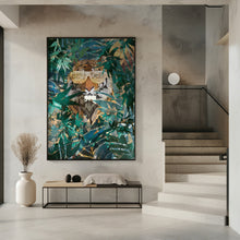 Canvas Art Print R&amp;B Tiger in the jungle