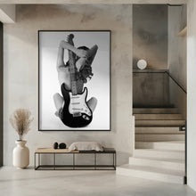 Art Prints of Lady And The Strat