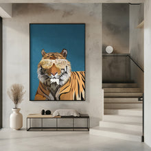 Canvas Art Print Hip Hop Tiger