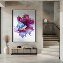 Canvas Art Print FIGHTHING FISH