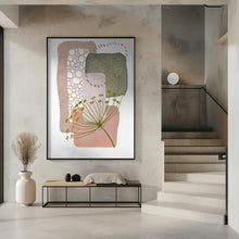 Art Prints of Delicate Pink and Green-2