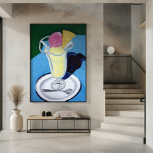 Art Prints of Raspberry and Vanilla Ice Cream