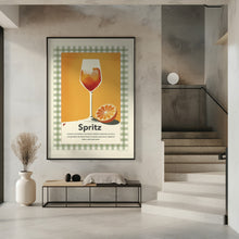 Art Prints of Spritz retro print