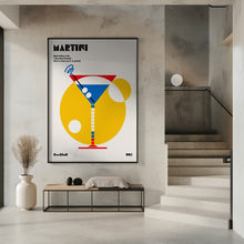 Art Prints of Martini Bauhaus Cocktail